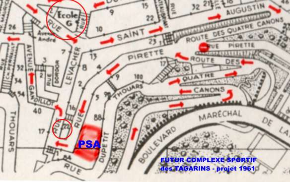 J'ai habité au 22 puis au 20 de la rue Levacher