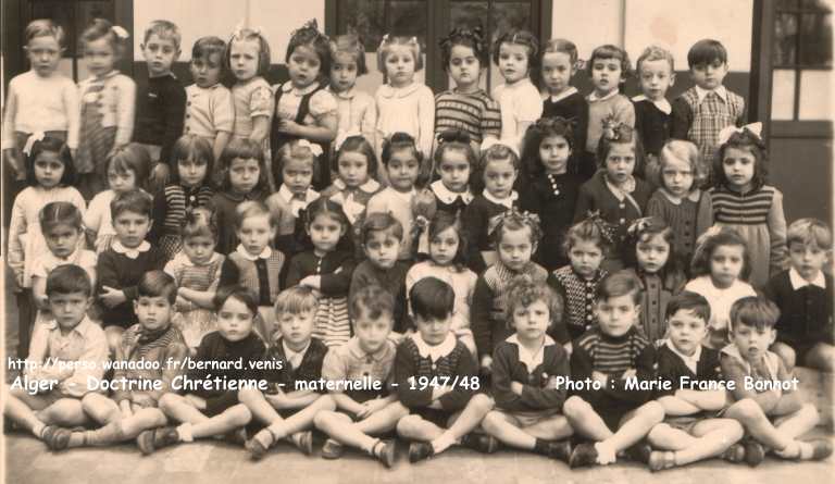 Doctrine Chrétienne, école de filles, Alger 