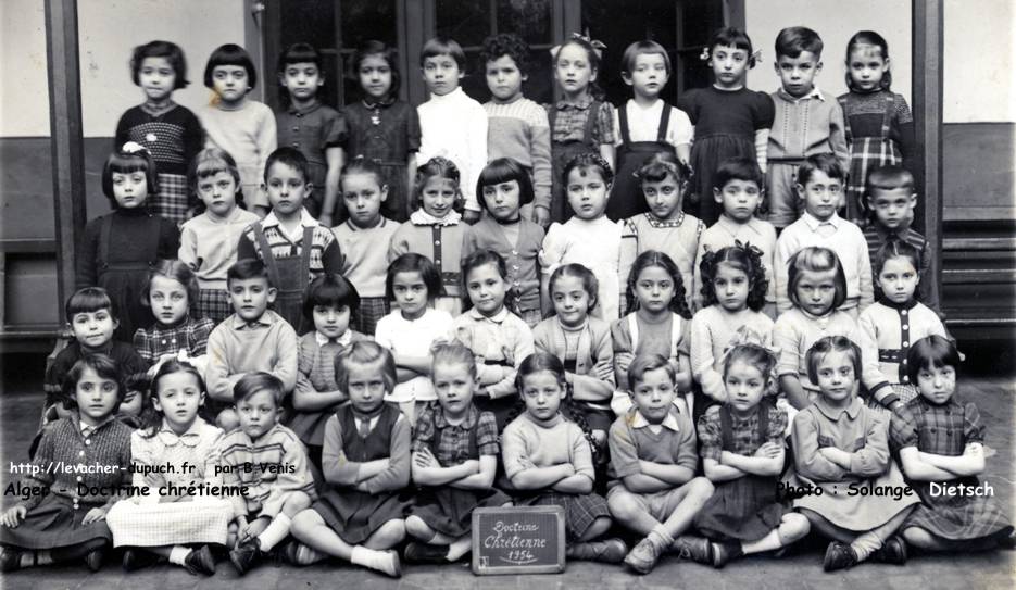 Doctrine Chrétienne, école de filles, Alger : 