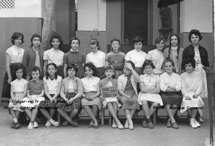 Doctrine Chrétienne, école de filles, Alger : 