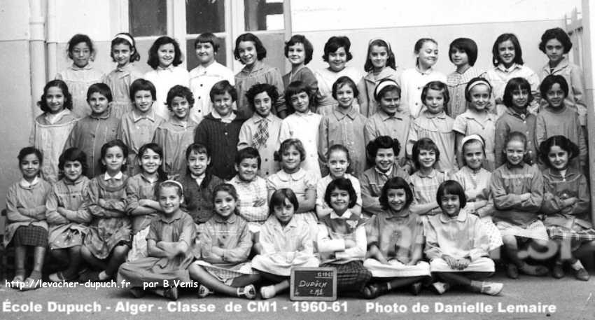 rue Dupuch , école de filles, Alger