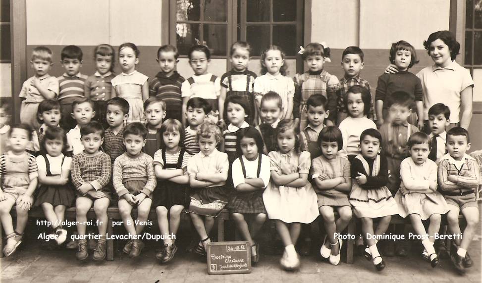 Jardin d'enfants - 1956-1957 ,doctrine chretienne