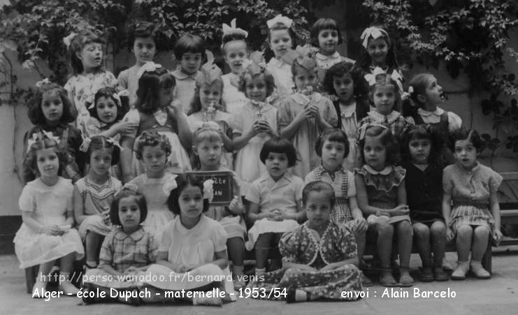 maternelle - 1953-1954