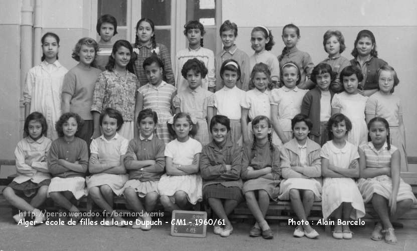 Cours moyen 1ère année - 1960- 1961