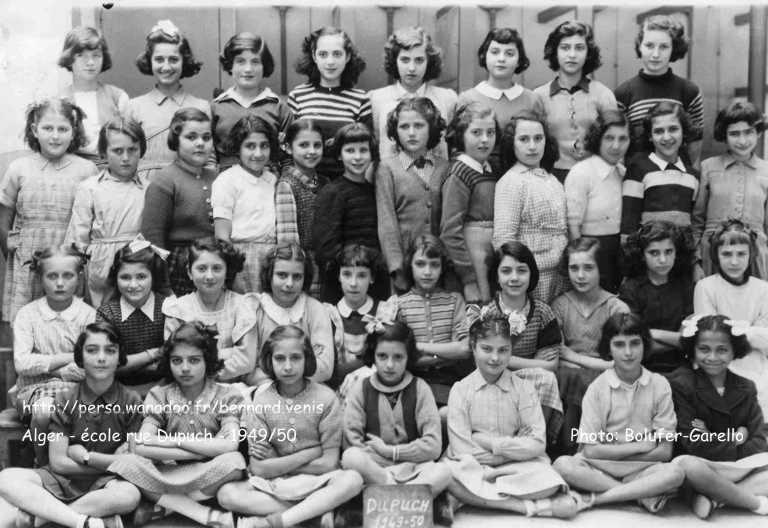 rue Dupuch, école de filles - Alger 