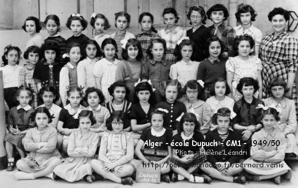 Cours moyen 1ère année , 1949-1950