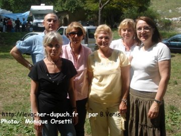 errière : Gérard Jullien et Camille Dumont Desgoffe