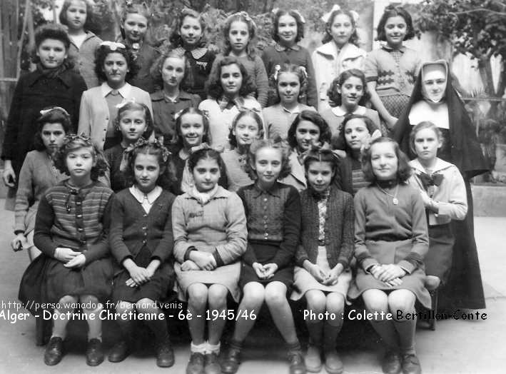 Classe de sixième, 1945-1946