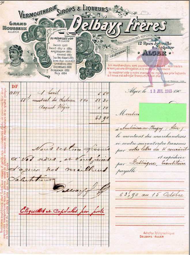 Vermoutherie, sirops et liqueurs