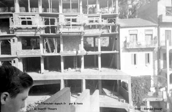 Le 19 de la rue Levacher en construction